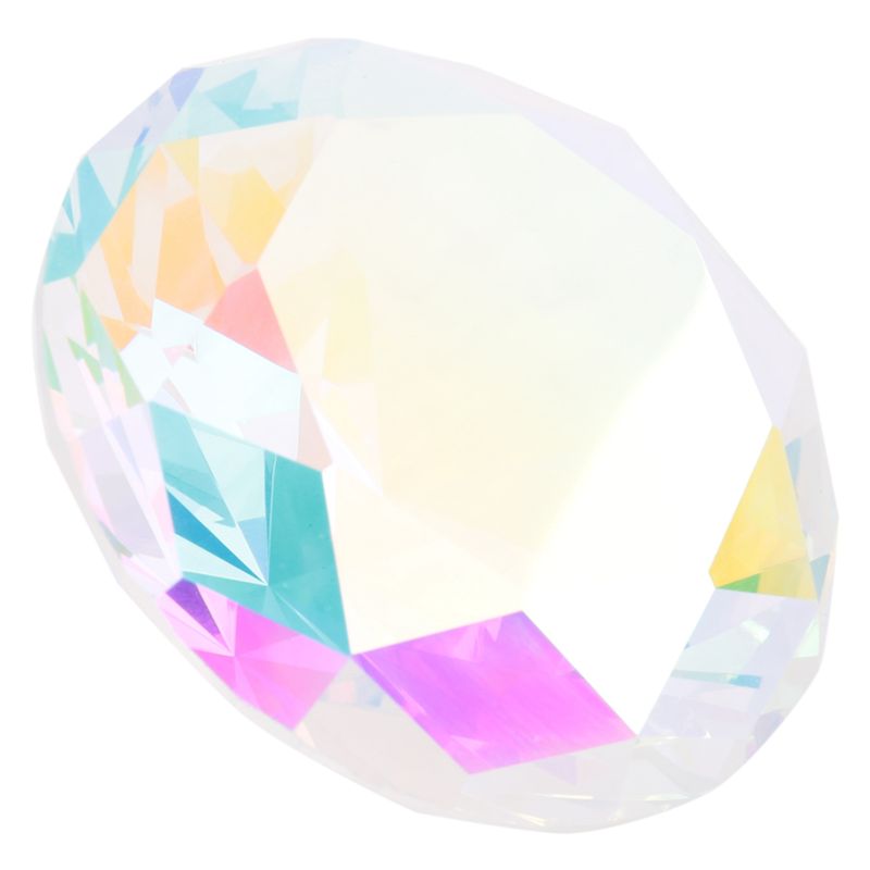 AT84-60Mm Crystal Diamond Pape - Paper Weight Crystal ulasan dan harga