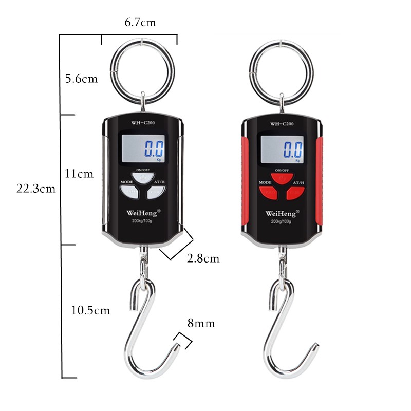 Digital Crane Scale 150kg 200g - Tape Dispenser Weighted ulasan dan harga