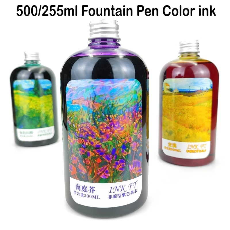 500ml/255/50ml 24 Colors Bottl - Fountain Pen Bottled Ink ulasan dan harga