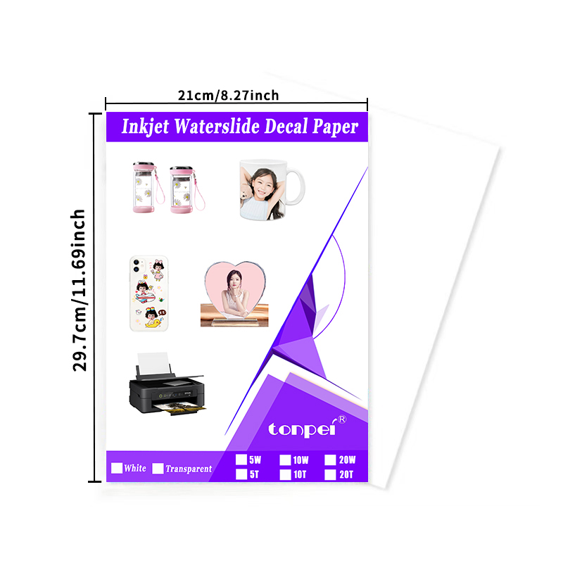 10/20Sheets A4 Inkjet Watersli - Ink Blotter Paper ulasan dan harga