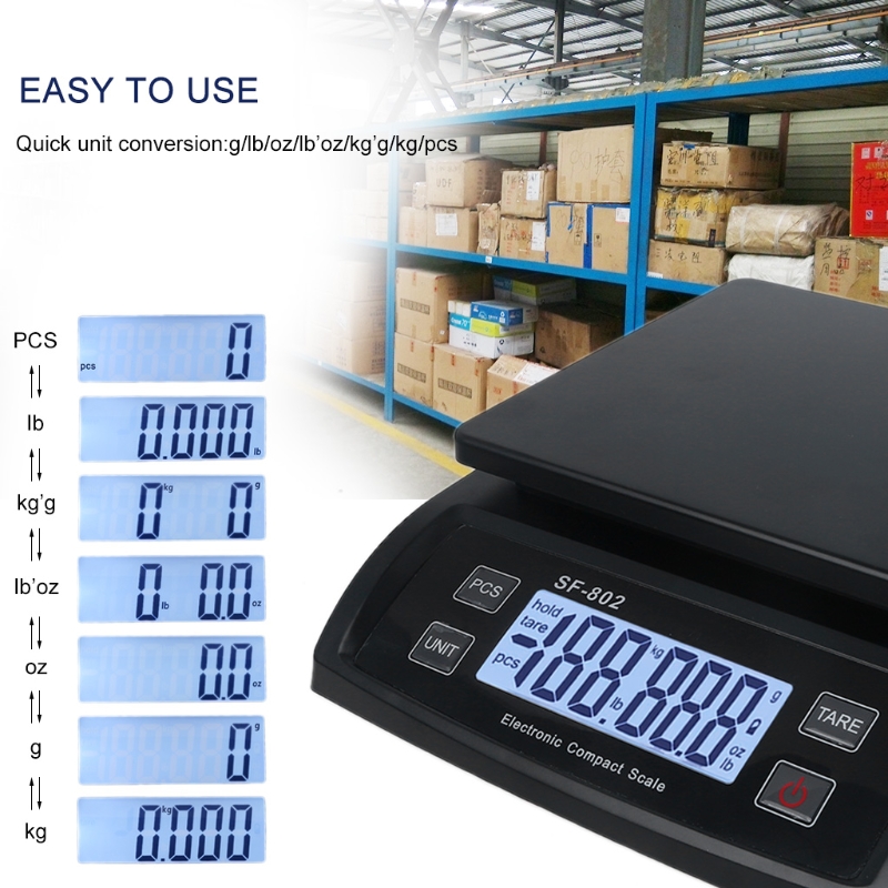 30kg/1g 66lb/0.1oz Digital Ele - Tape Dispenser Weighted ulasan dan harga