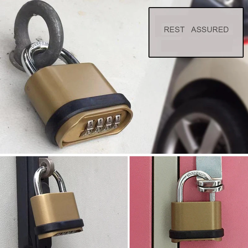 Outdoor Lock No Key 4 Digit Co - Letter Opener Brass ulasan dan harga