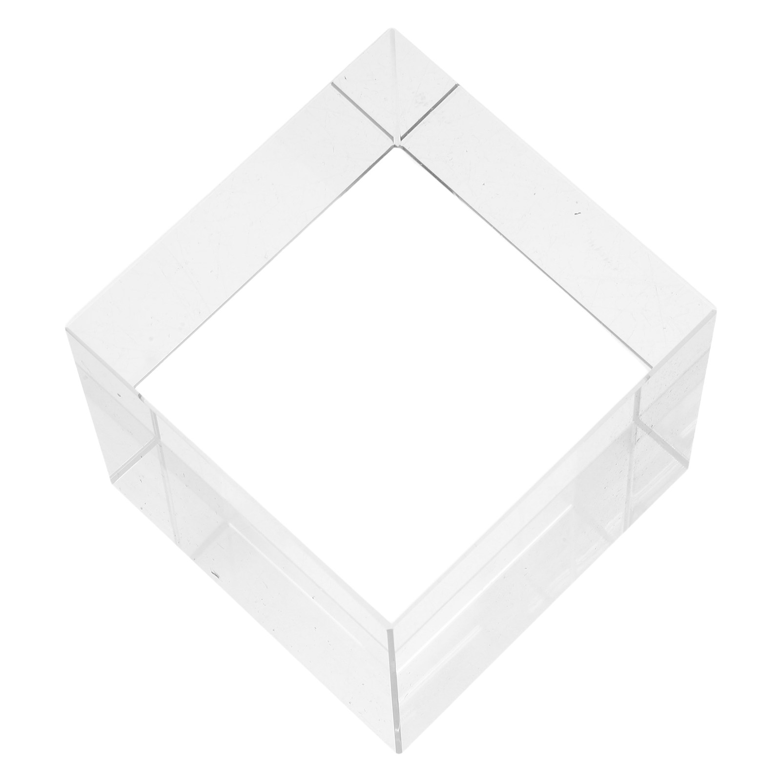 Square Crystal Paperweight Cle - Book Weight Glass ulasan dan harga