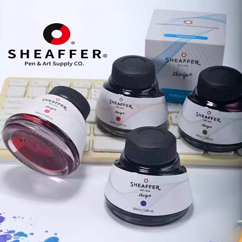 American SHEAFFER Color Dye In - Fountain Pen Bottled Ink ulasan dan harga