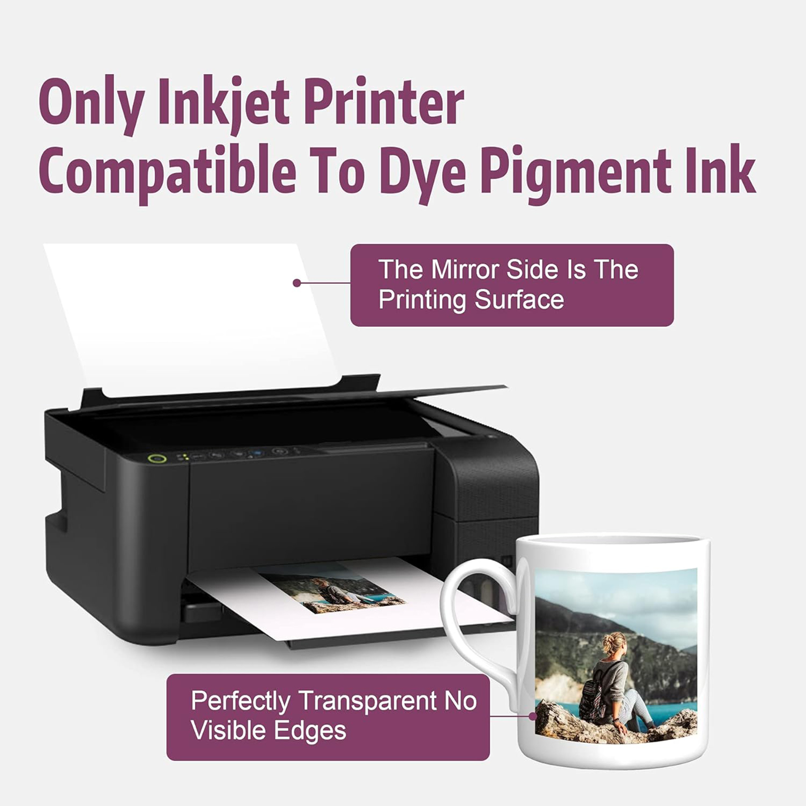 5 Sheets A4 Size Inkjet Waters - Ink Blotter Paper ulasan dan harga