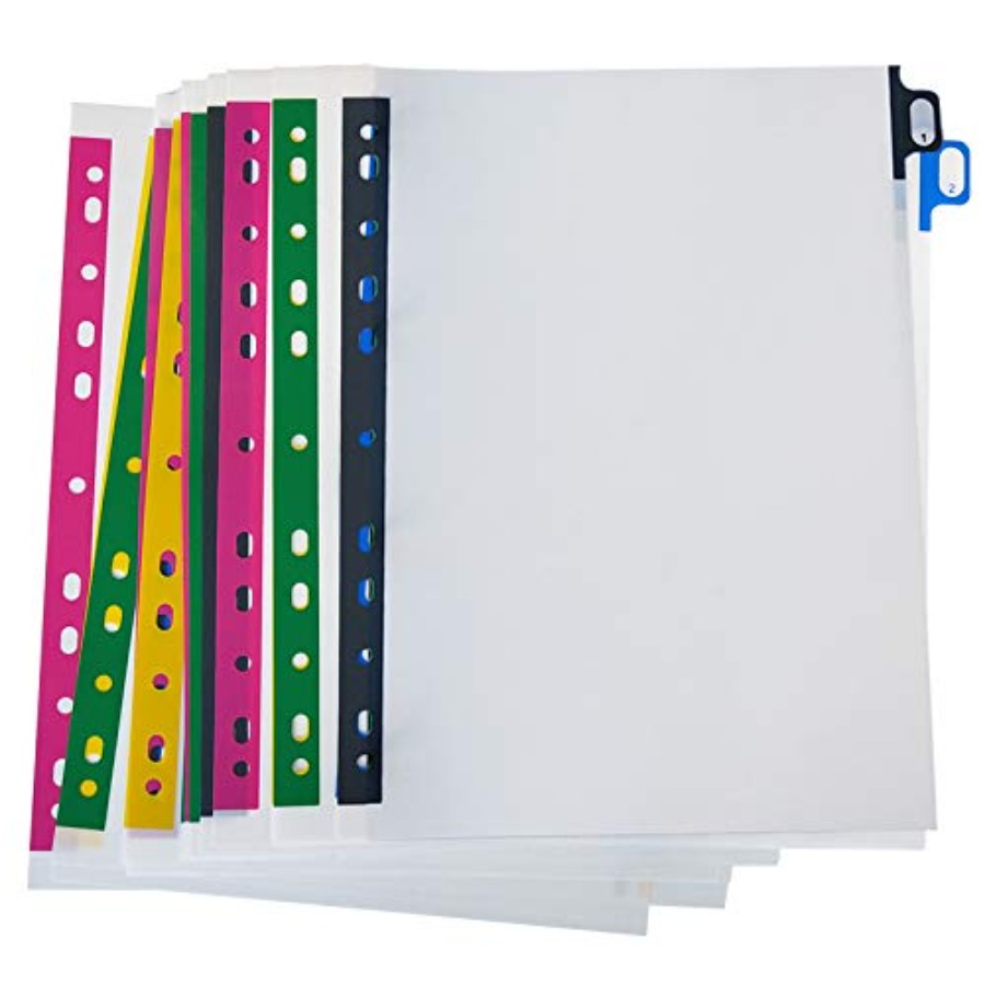 A4 Plastic Binder Index Tab Di - Tab Divider A4 ulasan dan harga