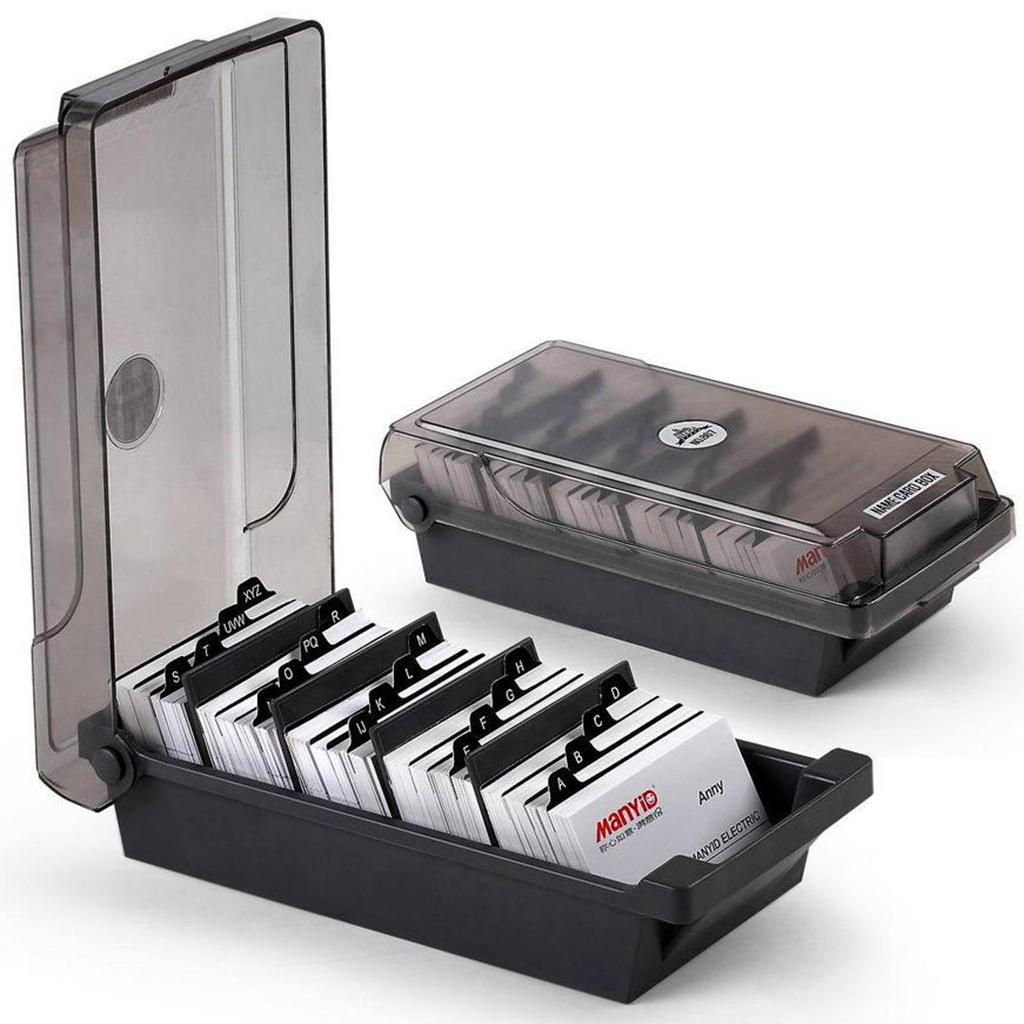 Large Plastic Index Card Stora - Card Index Box ulasan dan harga