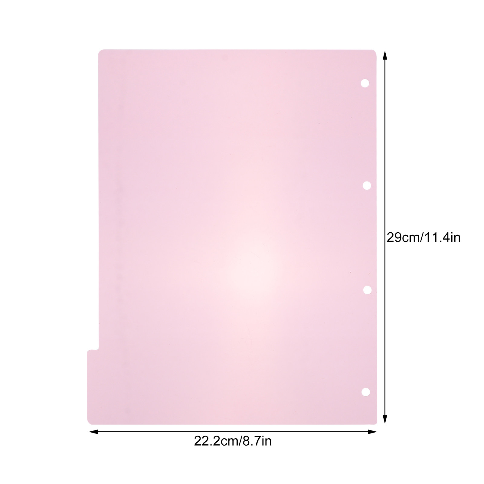 10Pcs A4 Plastic Index Divider - Tab Divider A4 ulasan dan harga