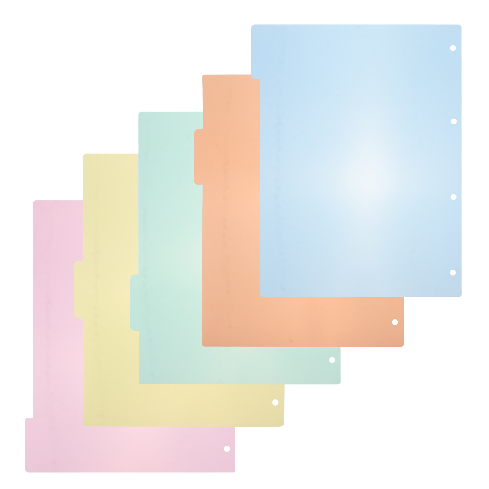 10Pcs A4 Plastic Index Divider - Tab Divider A4 ulasan dan harga