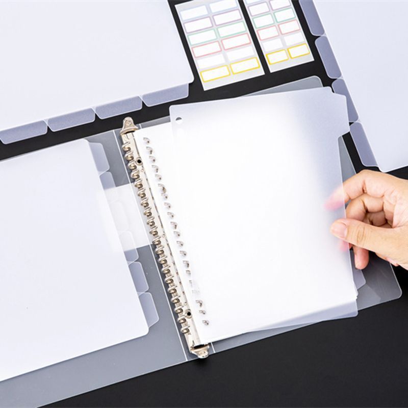 A4 A5 B5 Binder Dividers Gener - Tab Divider A4 ulasan dan harga