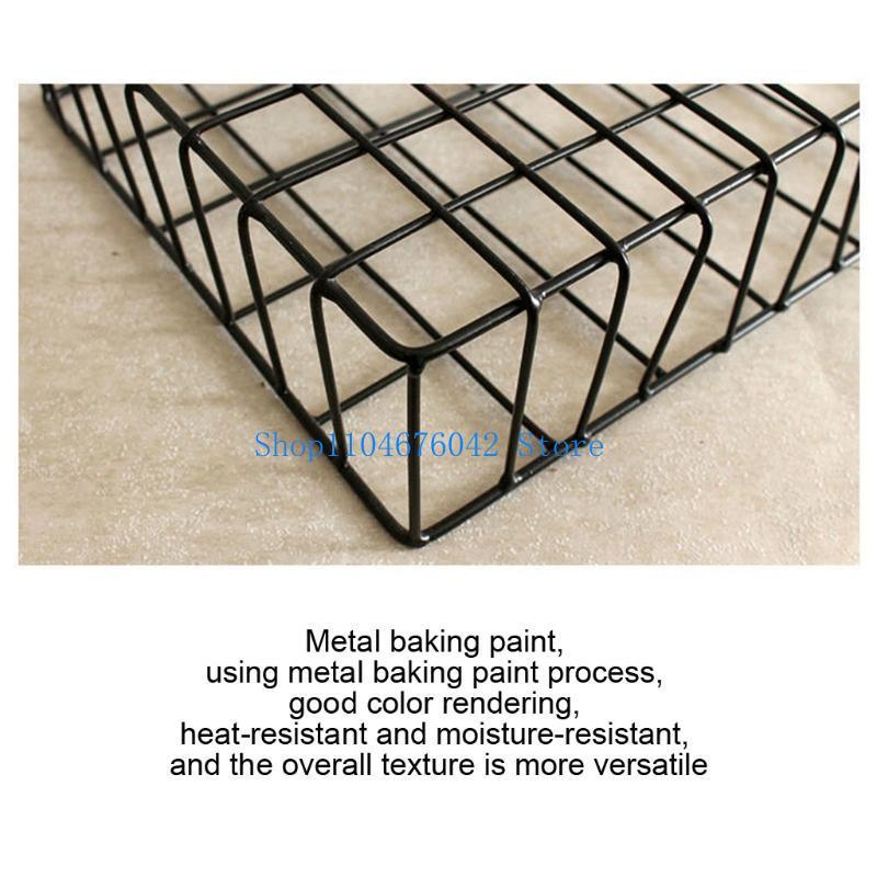 652F Mail Wire Basket Wall Mou - Magazine Holder Rack ulasan dan harga