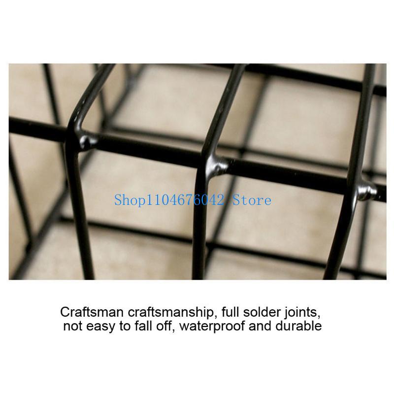 652F Mail Wire Basket Wall Mou - Magazine Holder Rack ulasan dan harga