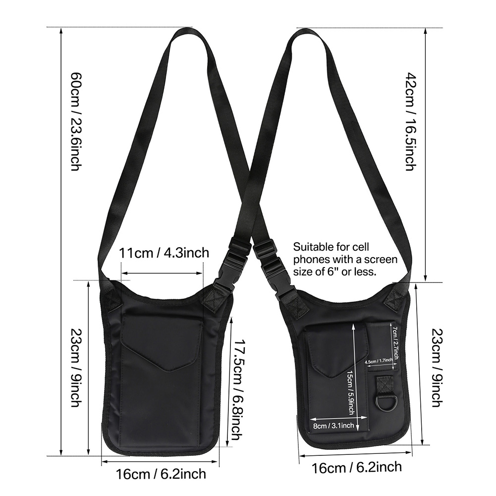 Portable Underarm Wallet Tacti - Index Card Holder ulasan dan harga