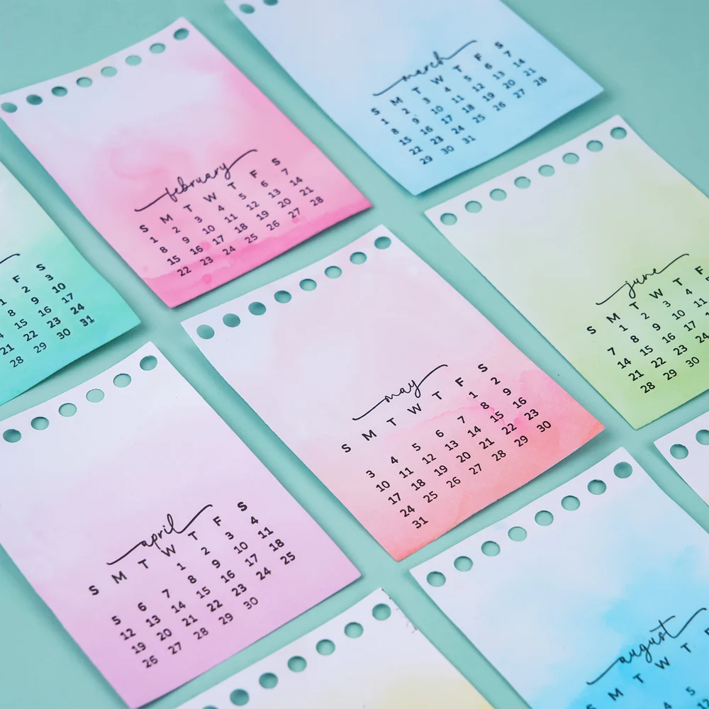 Calendar Date 2026 Clear Stamp - Rubber Date Stamp ulasan dan harga