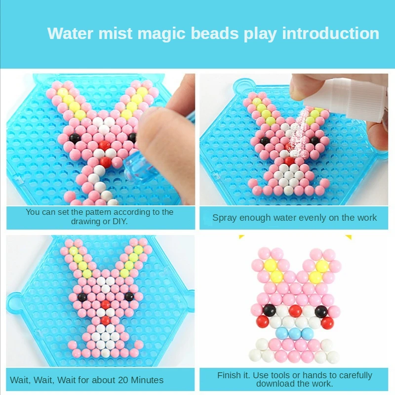 1000 Pcs/box DIY Water Spray M - Paper Weight Crystal ulasan dan harga