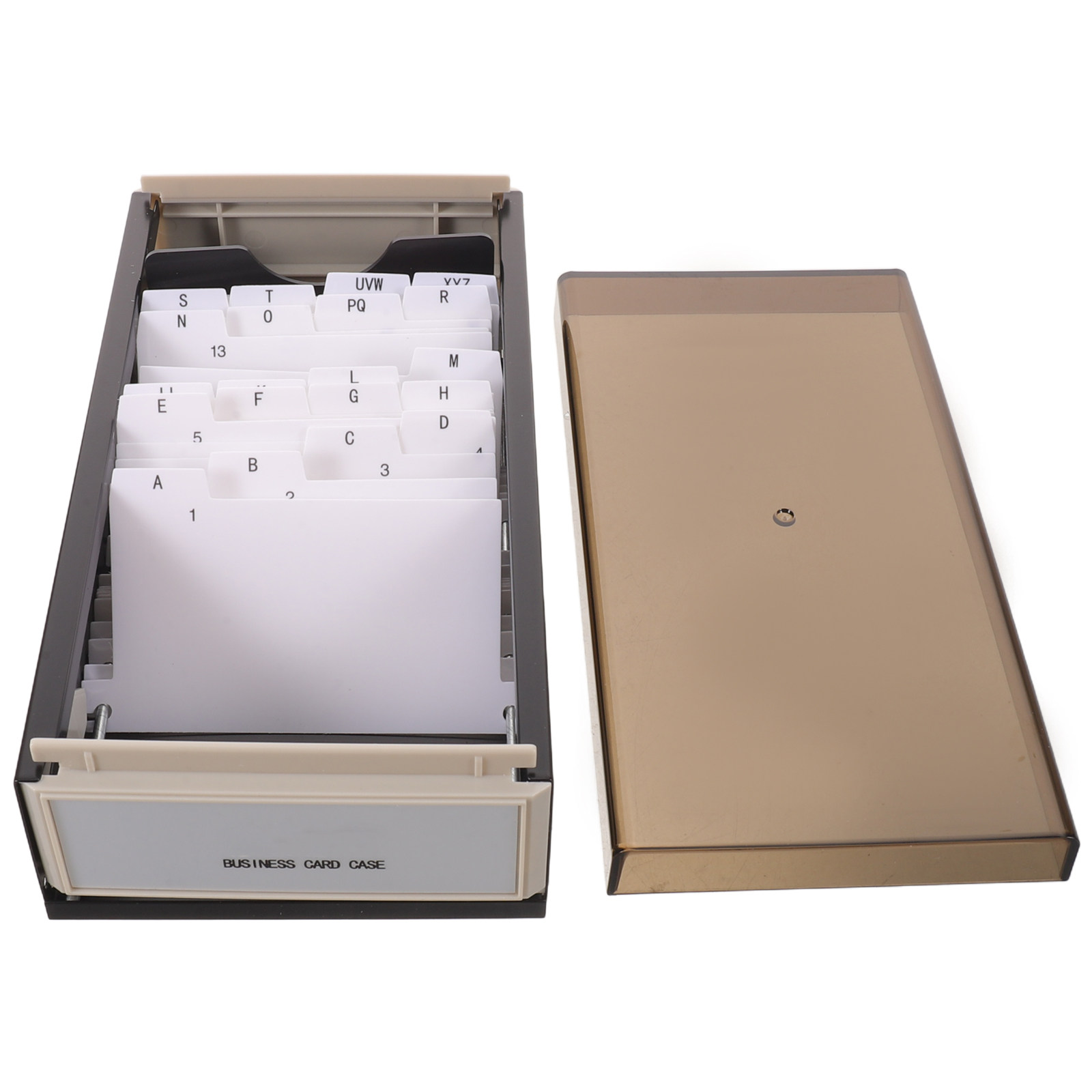 Business Card File Organizer L - Card Index Box ulasan dan harga