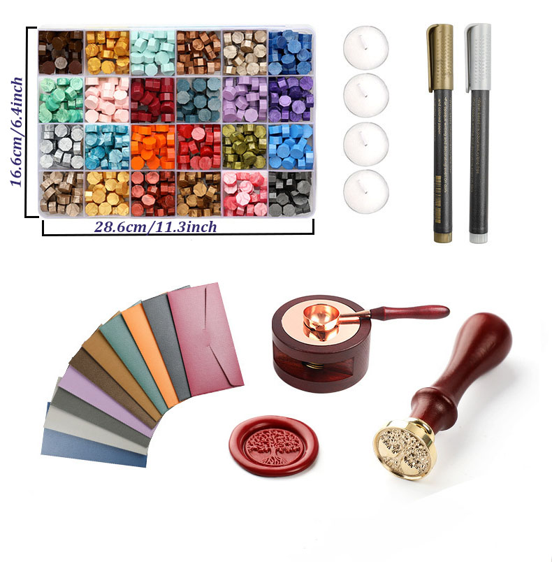 20pcs/set Wax Seal Stamp Set w - Wax Seal Stamp Set ulasan dan harga