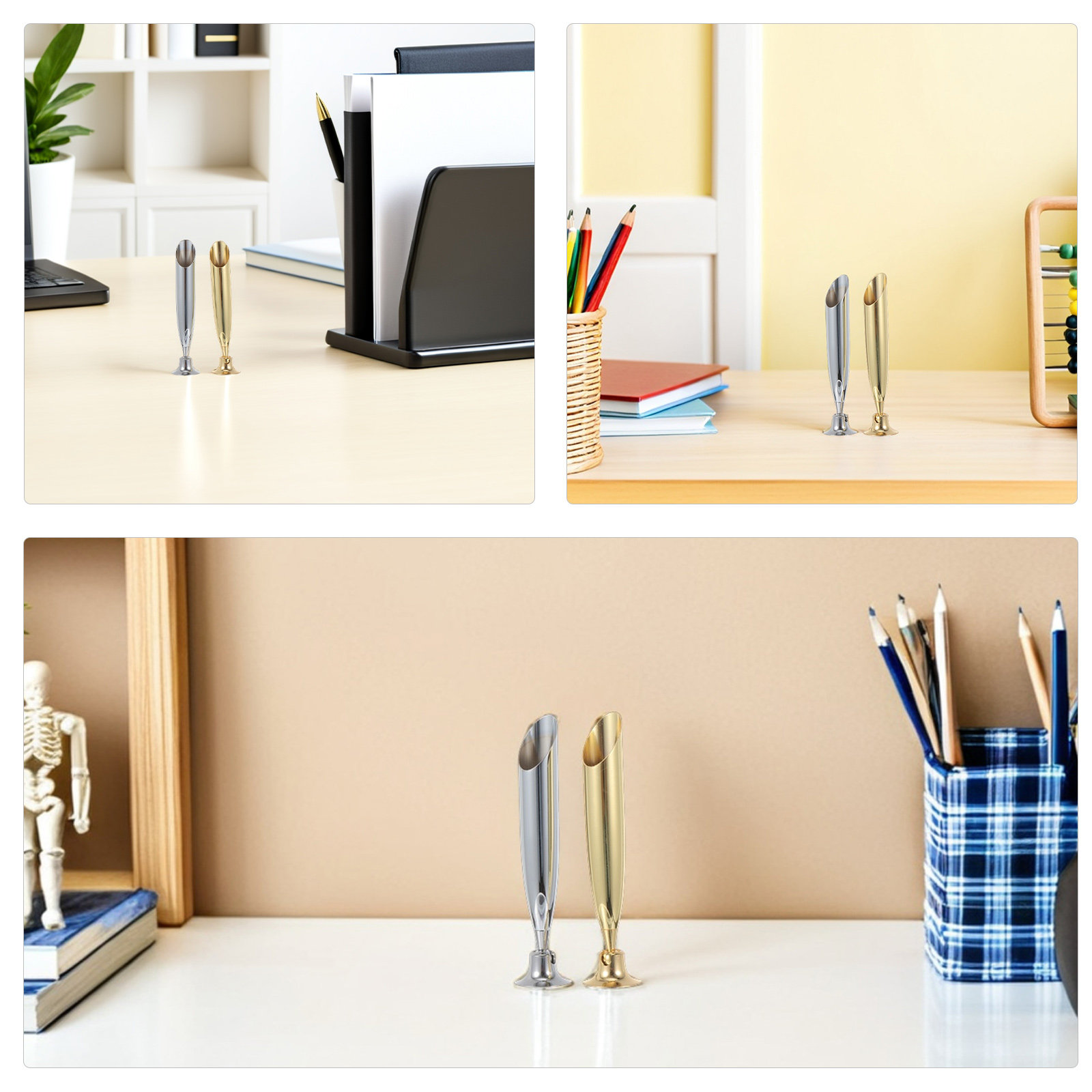 3Pcs Stainless Steel Pen Rest: - Pen Rest Single ulasan dan harga