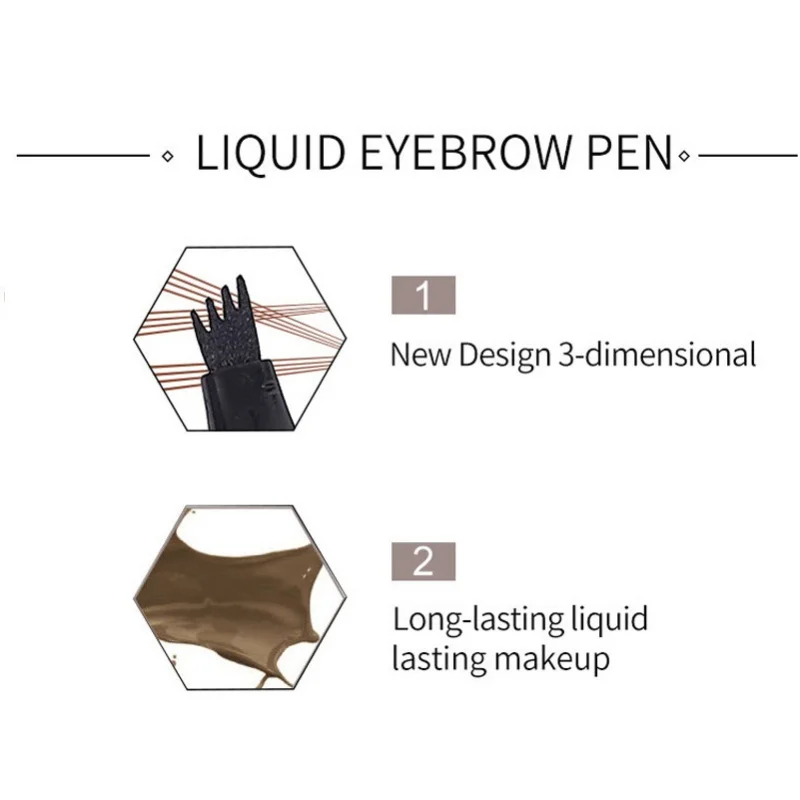 4D Microblading Eyebrow Pen wi - Correction Pen Fine ulasan dan harga