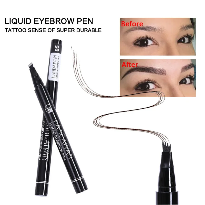 4D Microblading Eyebrow Pen wi - Correction Pen Fine ulasan dan harga