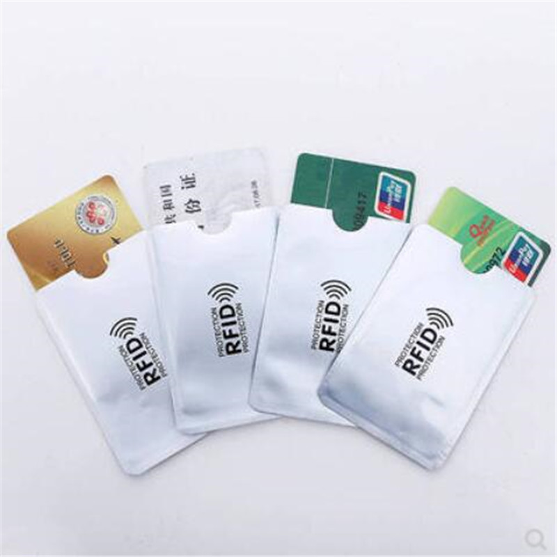 5-20PCS Anti Rfid Card Holder  - Card Index Box ulasan dan harga