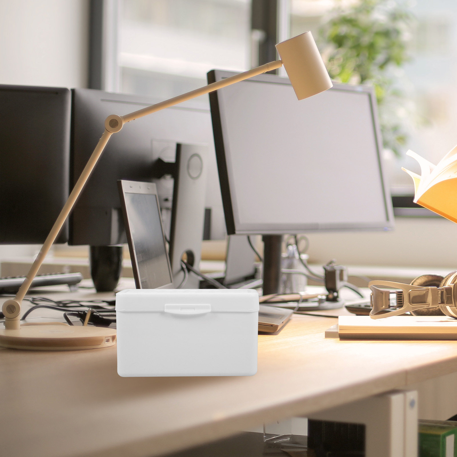 Stylish Desktop Card Storage B - Card Index Box ulasan dan harga