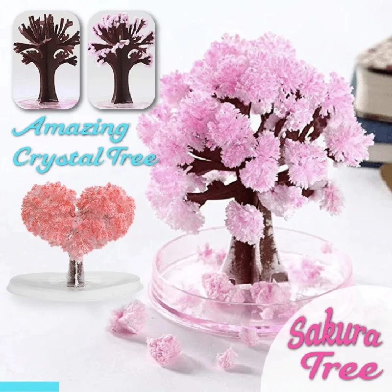 Mini Magic Sakura Miniature Tr - Paper Weight Crystal ulasan dan harga