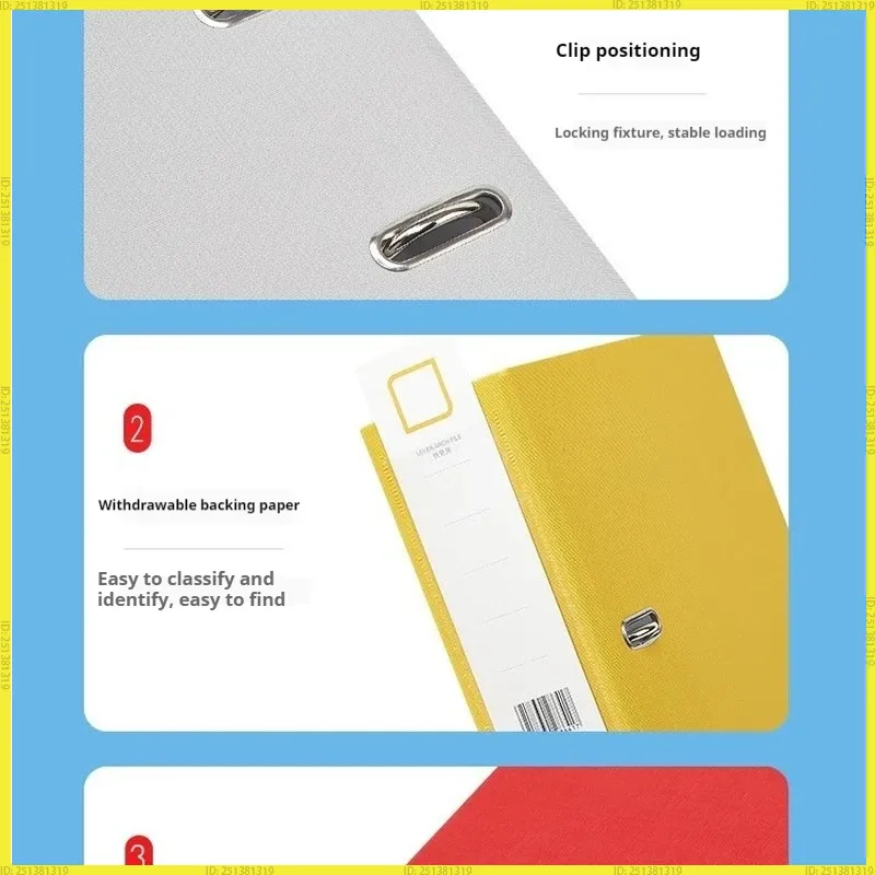 Multicolor Large Ring Binder A - Binder A4 Lever ulasan dan harga