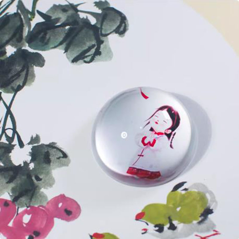 Creative Chinese Style Crystal - Paper Weight Crystal ulasan dan harga