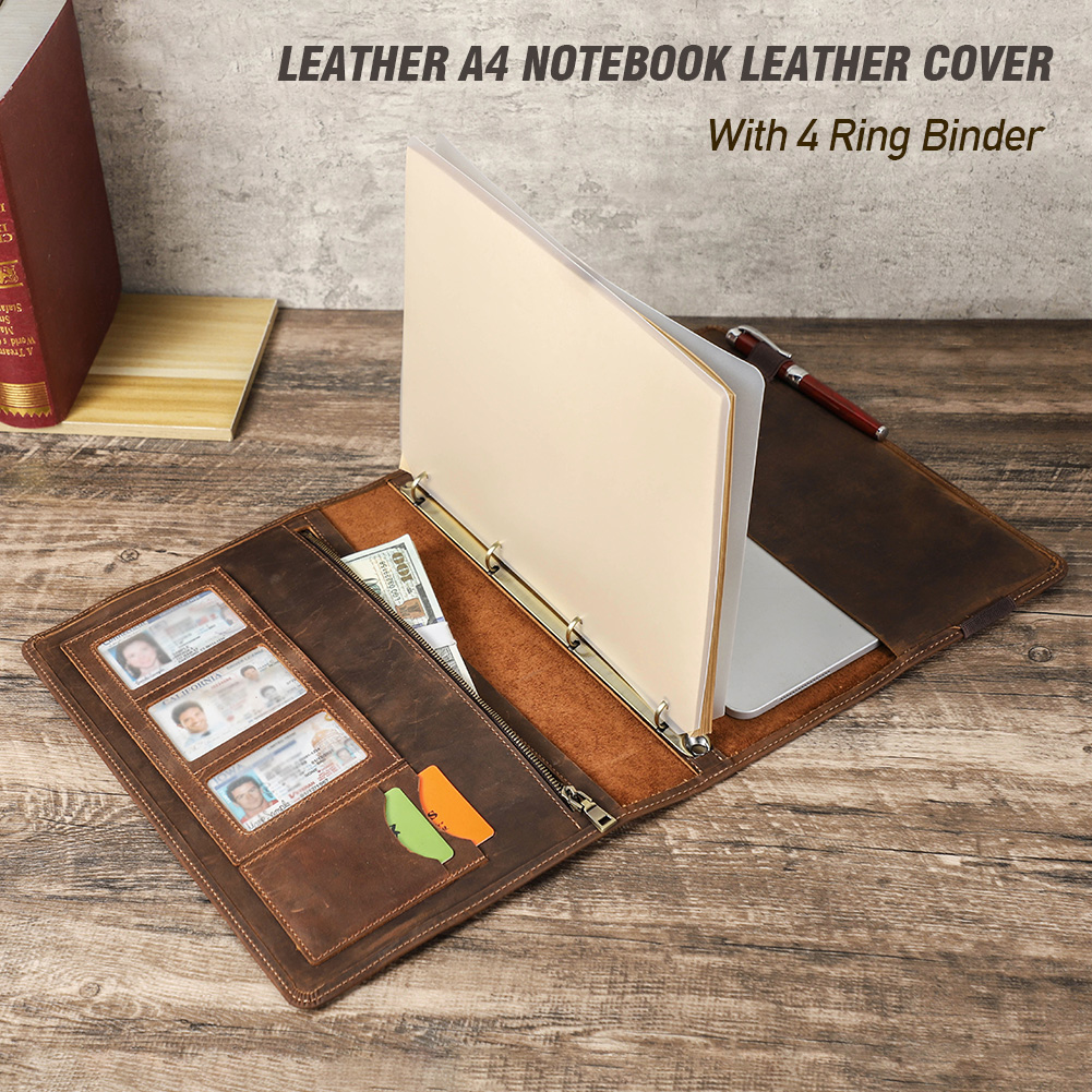 Luxury Retro Business A4 Noteb - Binder A4 Lever ulasan dan harga