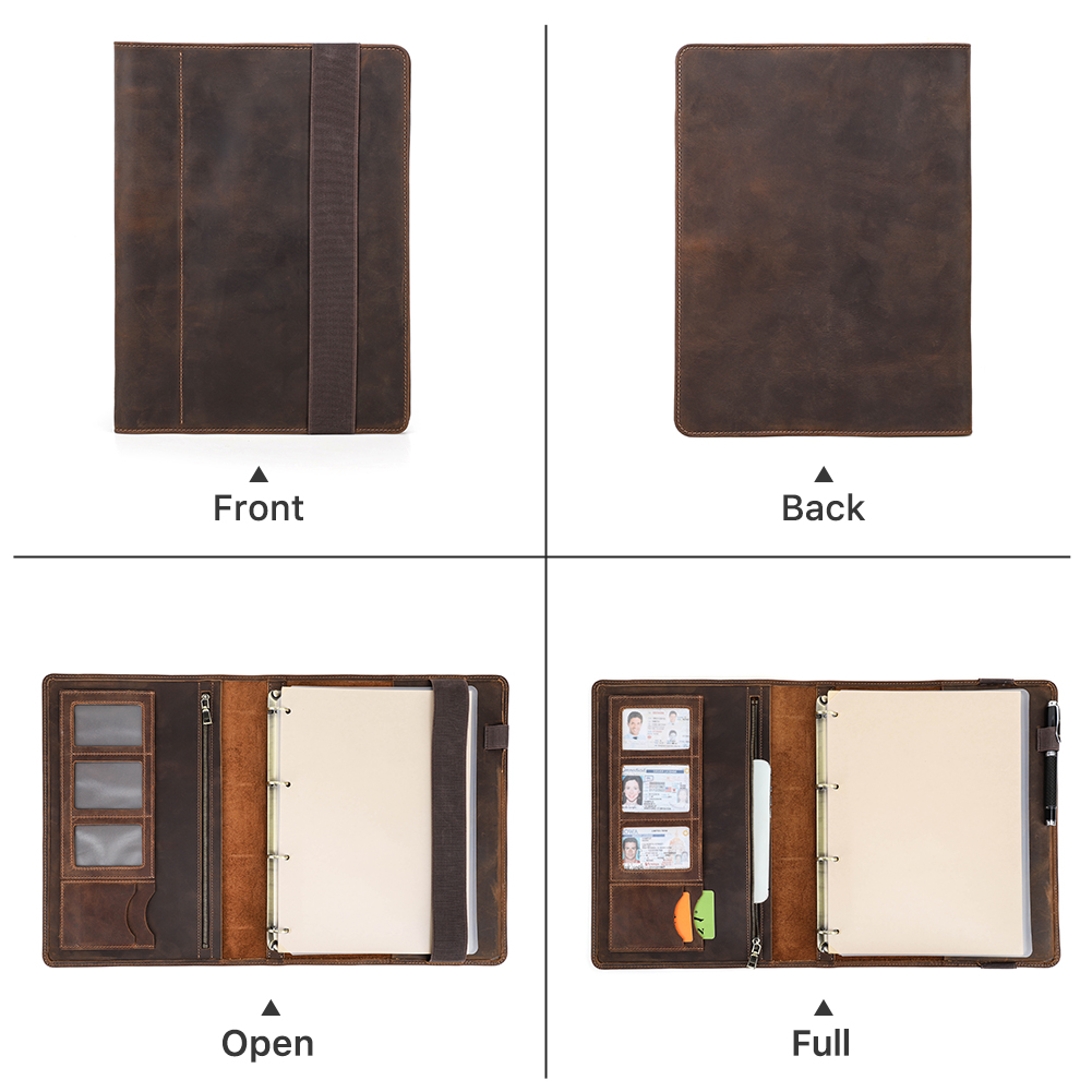 Luxury Retro Business A4 Noteb - Binder A4 Lever ulasan dan harga