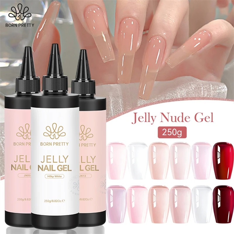 BORN PRETTY 250g Jelly Milky W - Gel Refill Pack ulasan dan harga