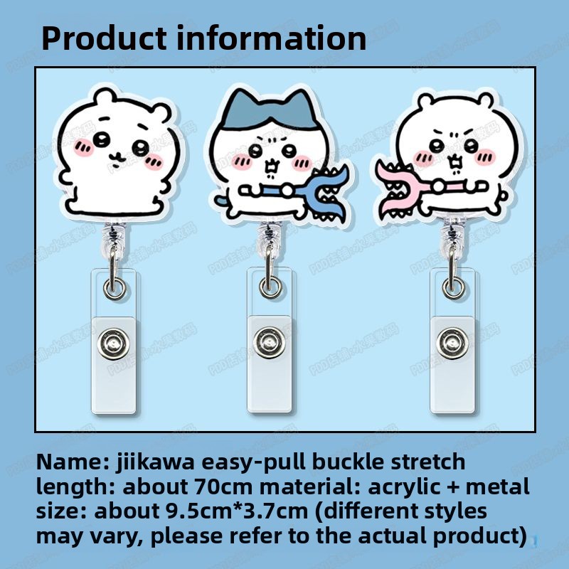 jiyi Retractable Badge Reel Ka - Index Card Holder ulasan dan harga