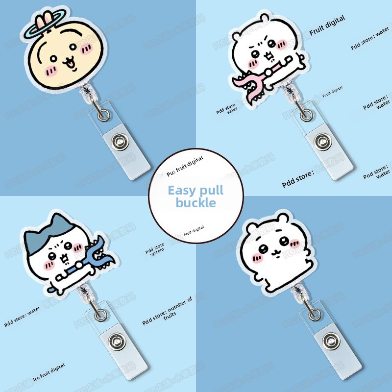 jiyi Retractable Badge Reel Ka - Index Card Holder ulasan dan harga