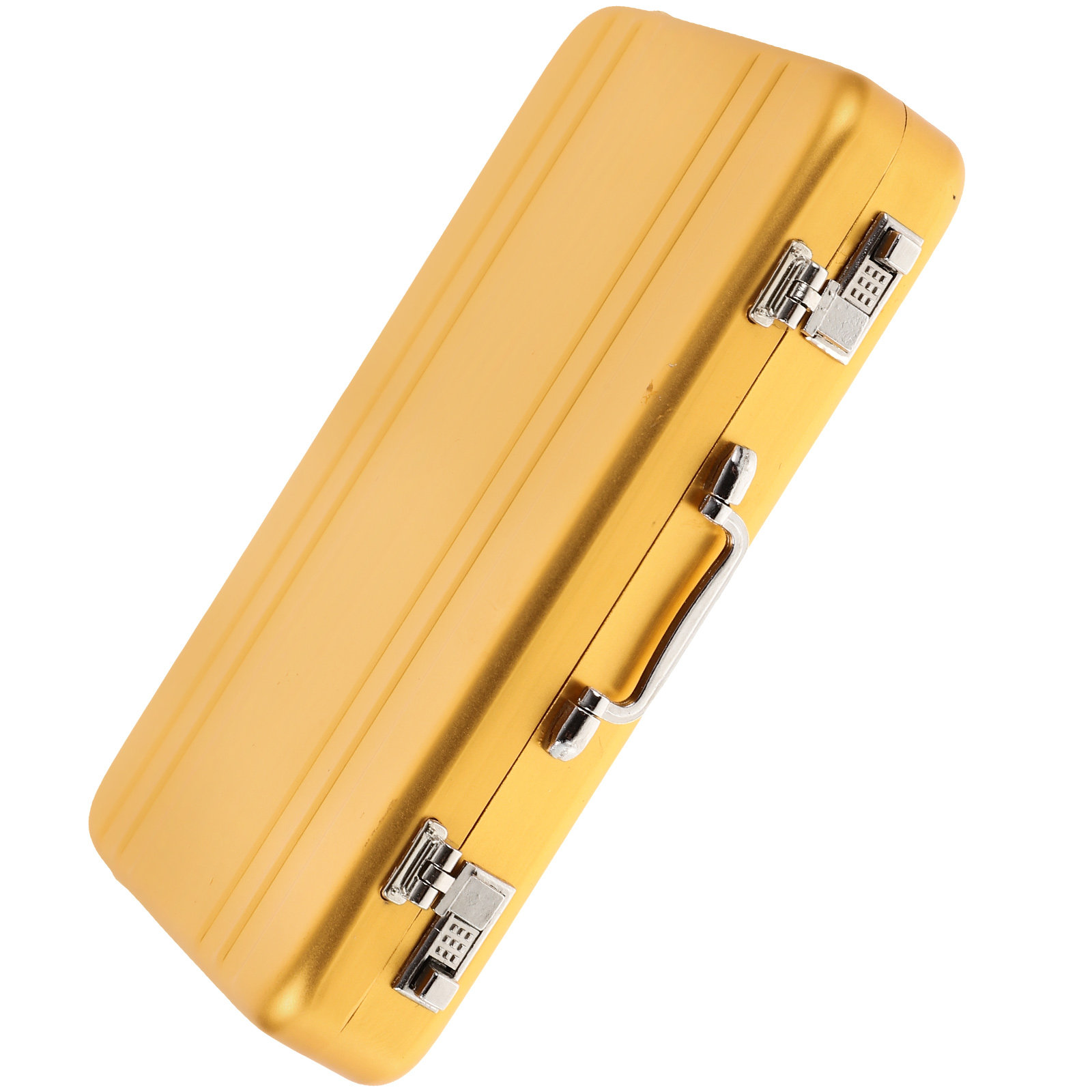 Business Cards Box Aluminum Me - Card Index Box ulasan dan harga